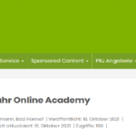 PR Journal: AFK feiert ein Jahr Online Academy